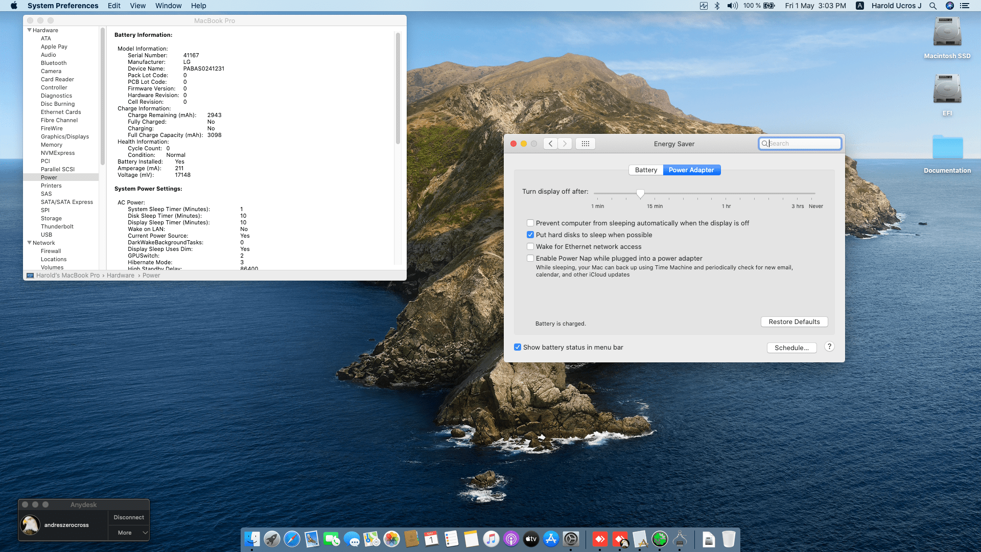 Acer Nitro Nitro 5 AN515 52 532F [Coffeelake   Intel UHD 630 + I2C] 6
